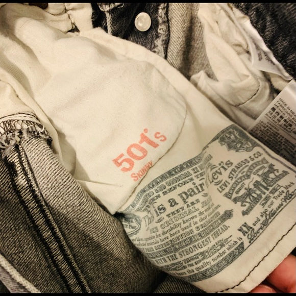 Gray Jean Levi’s 501 size 25, almost new condition - Picture 4 of 6